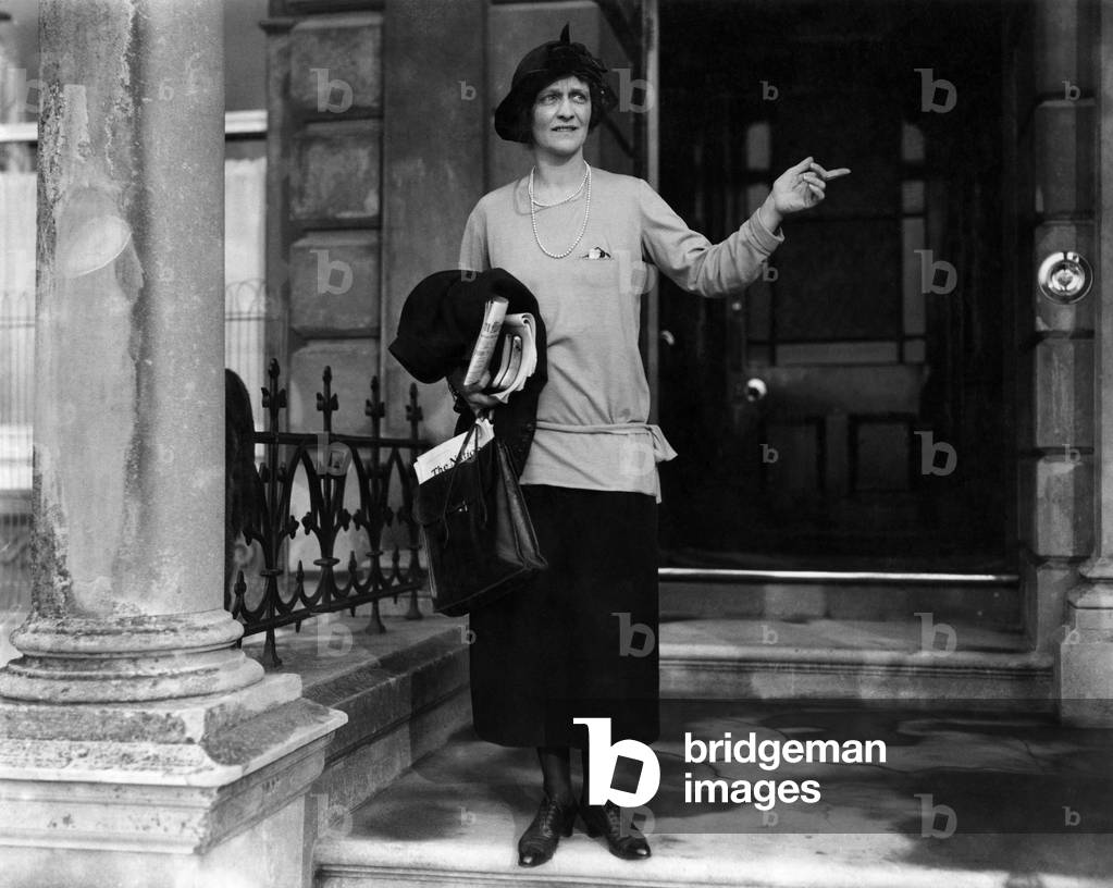 Lady Astor, first woman member of parliament.
