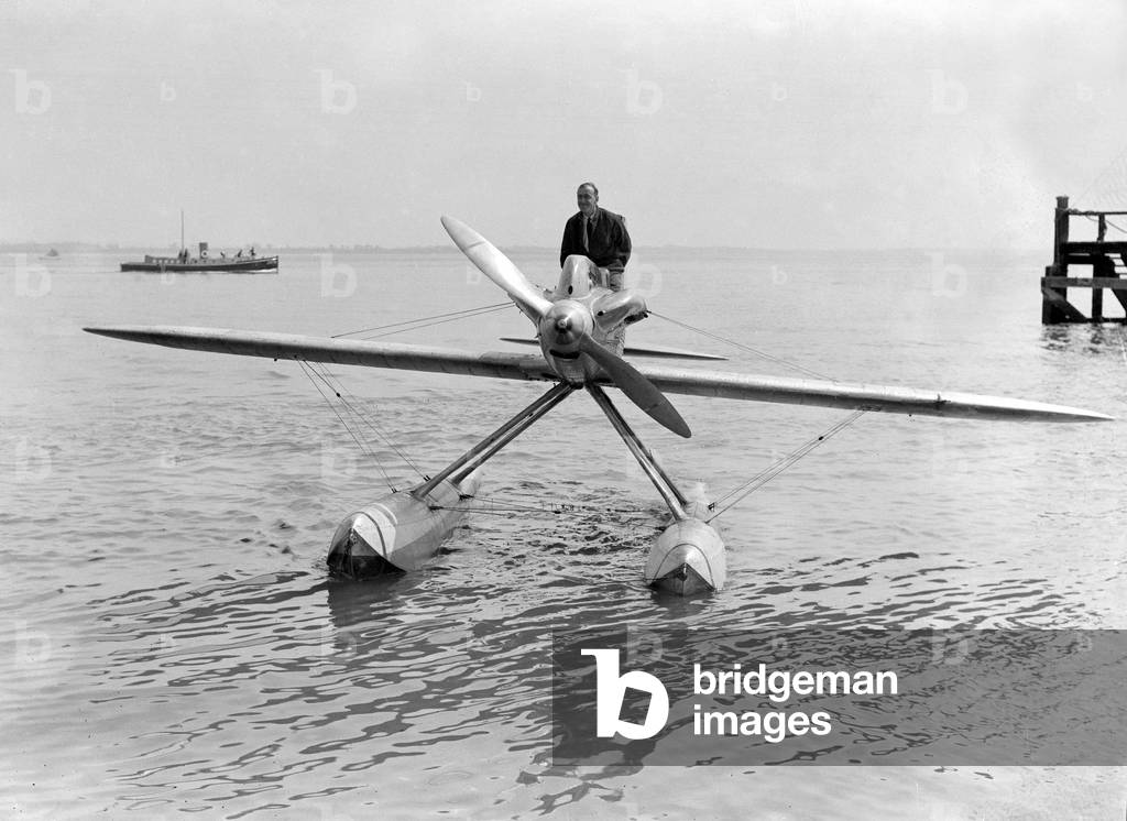 Schneider Cup team practicing at Calshot in the Solent, 14th August 1931