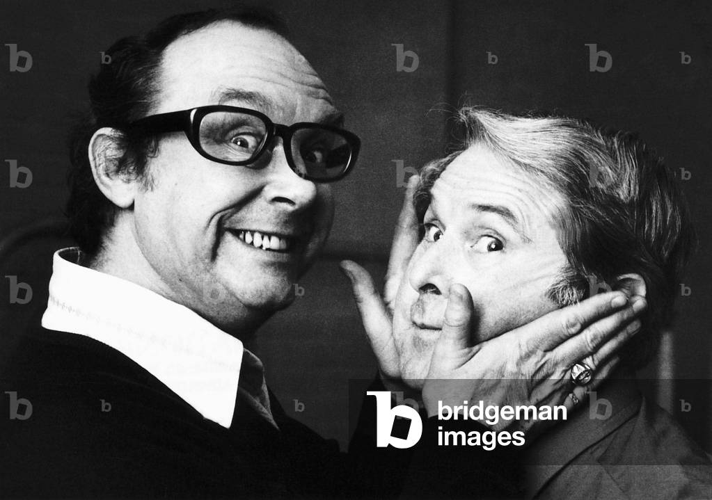 Eric Morecambe and Ernie Wise Comedians. 12th March 1976.