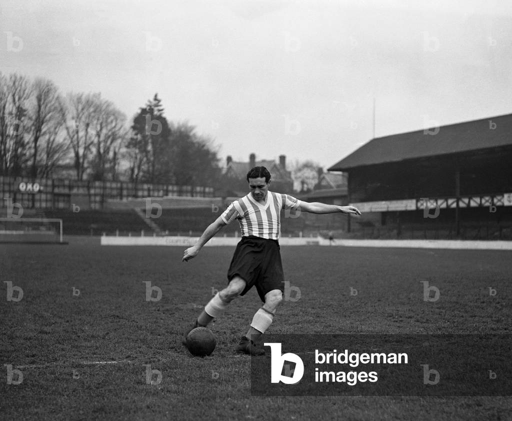 Alf Ramsay, Southampton Football Player, 1943?1949. 90 Appearances, 8 Goals, c.1948 (photo)