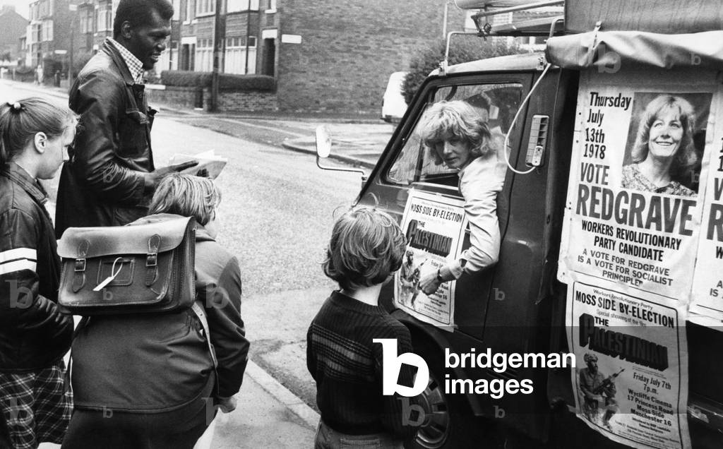 Vanessa Redgrave (Moss Side). July 1978