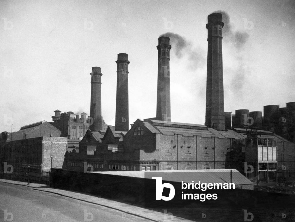 Lister Drive Power Station, Liverpool. 3rd June 1936 (b/w photo)