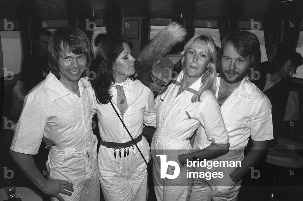 ABBA Pop group November 1976
