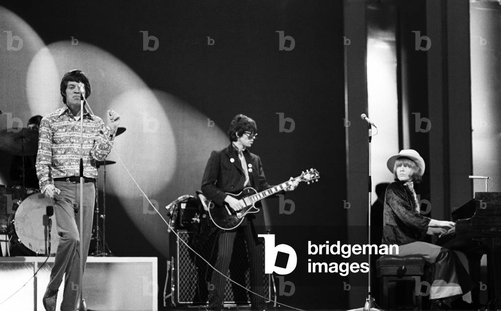 Rolling Stones appearing on Sunday Night at The London Palladium TV Show 22nd January 1967.