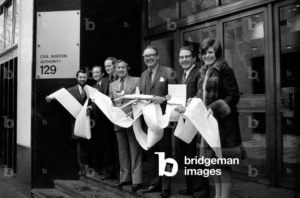 Mr. Freddie Laker Head of Laker Airways, 22nd January 1975