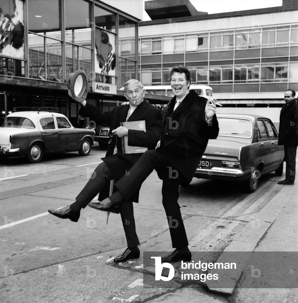 Entertainment Comedy: American comedian George Burns arrived at Heathrow Airport today to star in Thames Television's one-hour special 