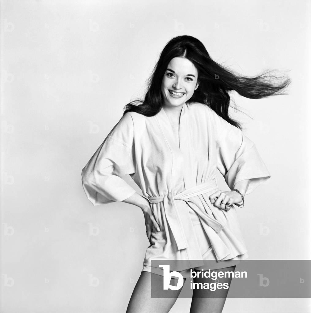 Diane Solomon, March 1975 (b/w photo)