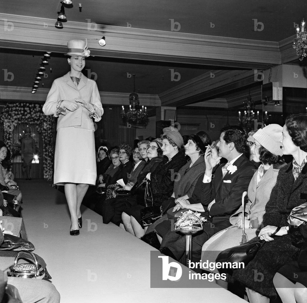 Judy Wilson with her husband, 1963