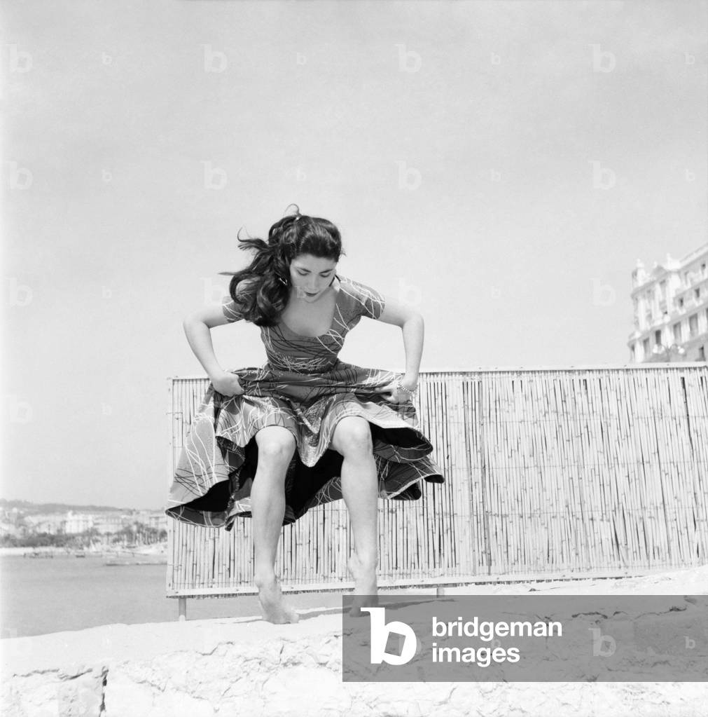 Cannes Film Festival. Brazillian film actress. D3118-035