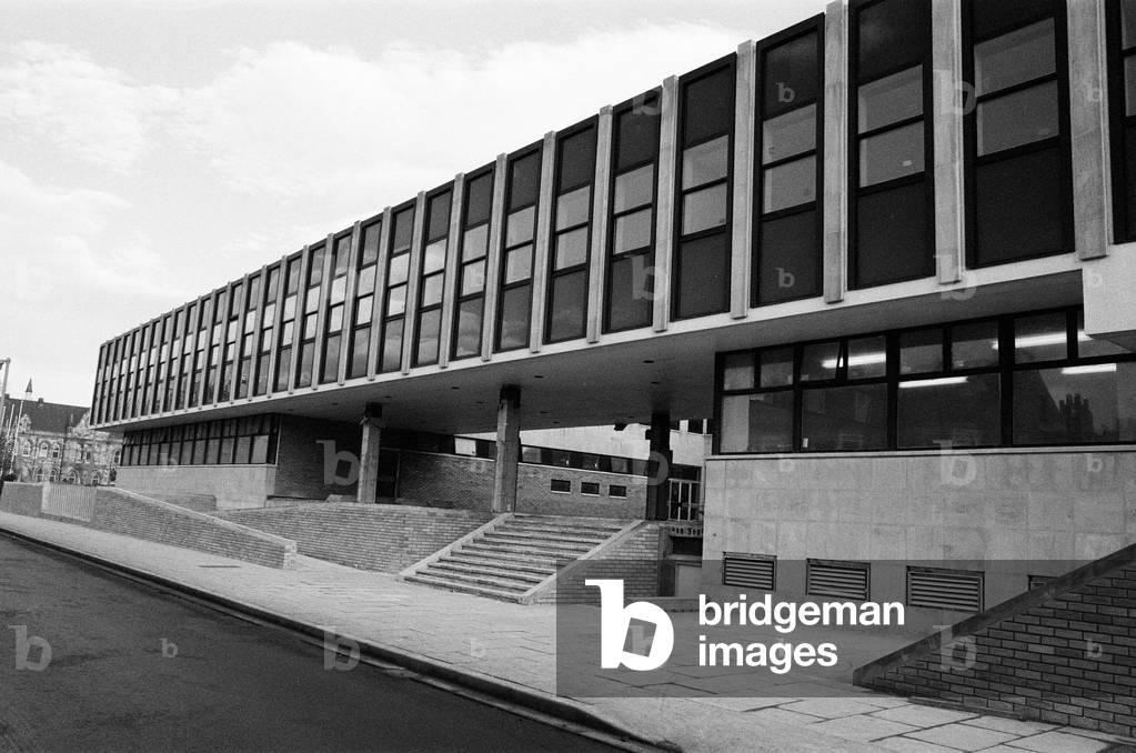 The new Law Courts in Middlesbrough. 1973.