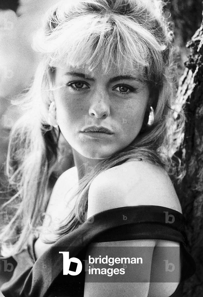 Actress Patsy Kensit the unhappy bride after marrying Henley from Absoloute Beginners. March 1986