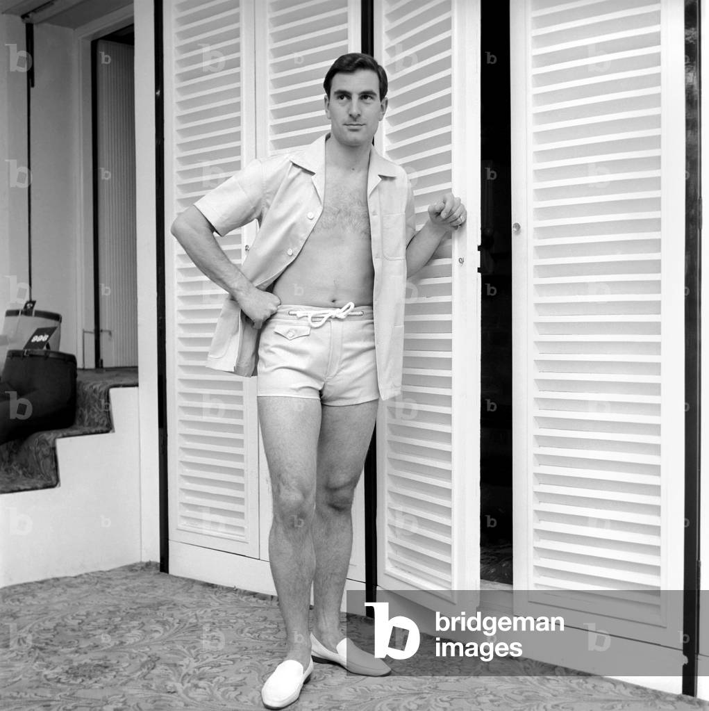 Clothing: Fashion: Menswear, 1965 (b/w photo)