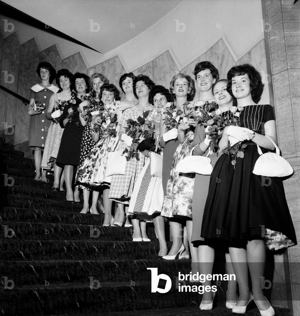 Women at the Strand Palace Hotel.