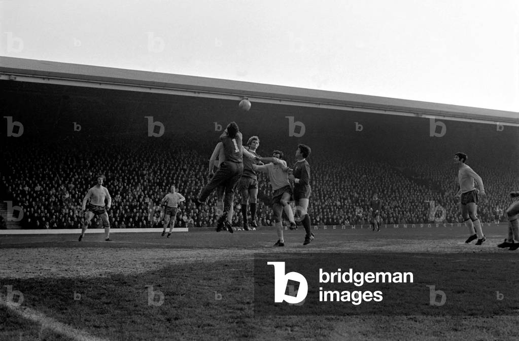 Sport: Football: Liverpool v Arsenal. December 1969 (photo)