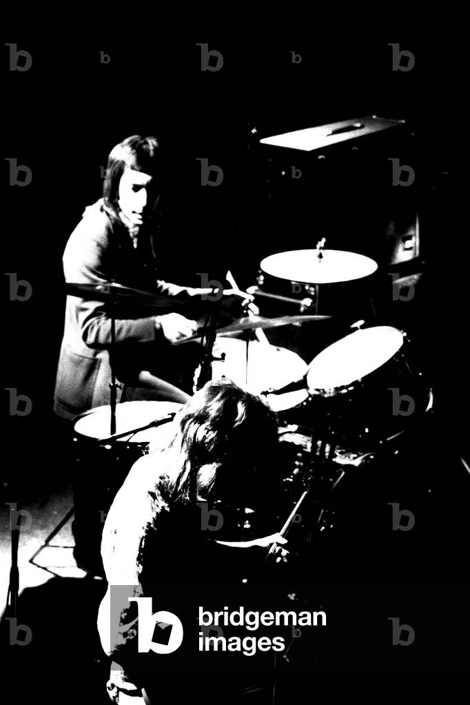 Rolling Stones: Charlie Watts & Mick Taylor in concert at the Newcastle City Hall, 4th March 1971