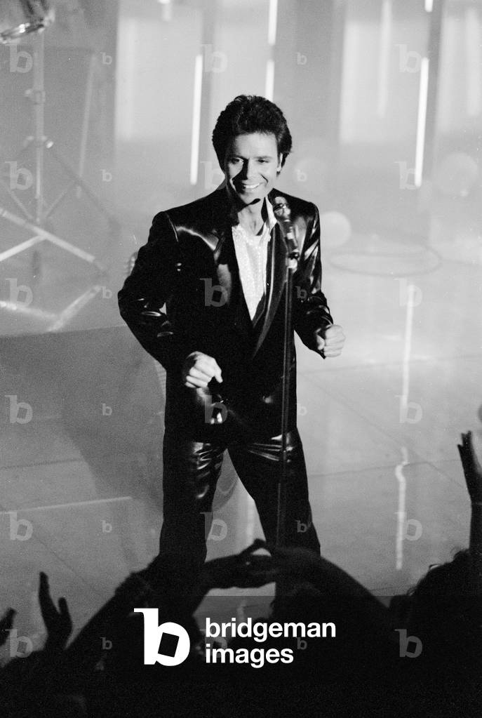 Montreux Golden Rose Pop Festival. Cliff Richard performing.
11th May 1984.