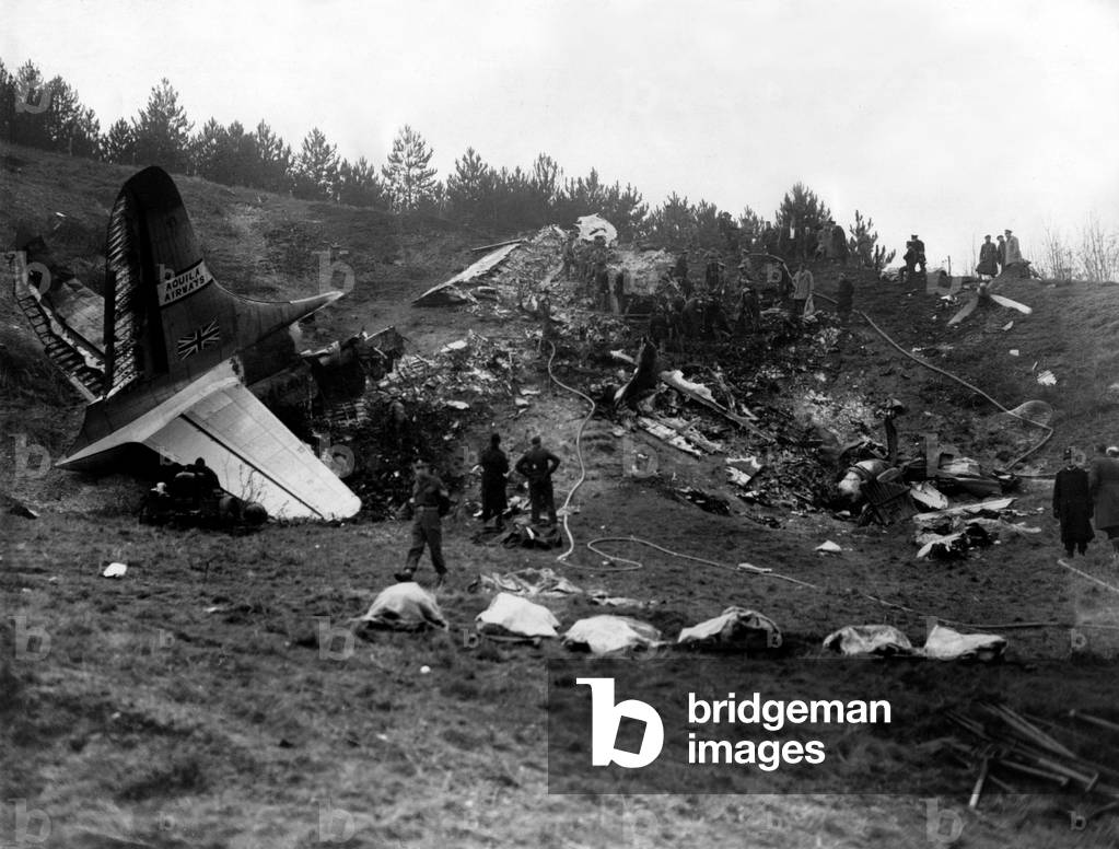Flying boat crash, Isle of Wight, 1957