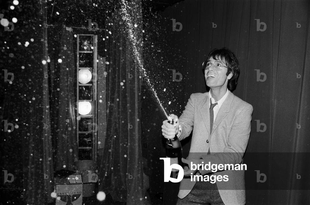 Singer Cliff Richard celebrates his 40th birthday.
13th October 1980