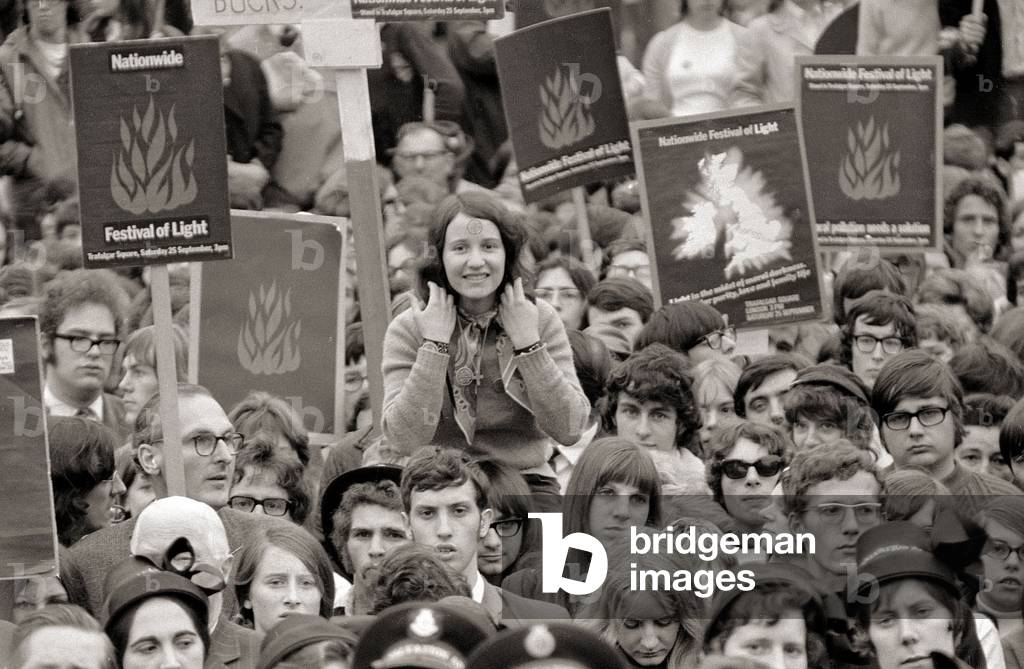 Demonstrations Festival of Light, September 1971