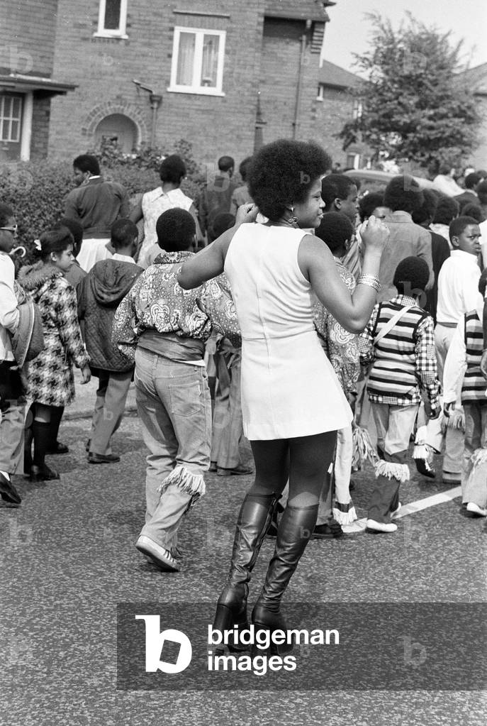Caribbean Festival, Alexandra Park, Manchester, 28th May 1973 (b/w photo)