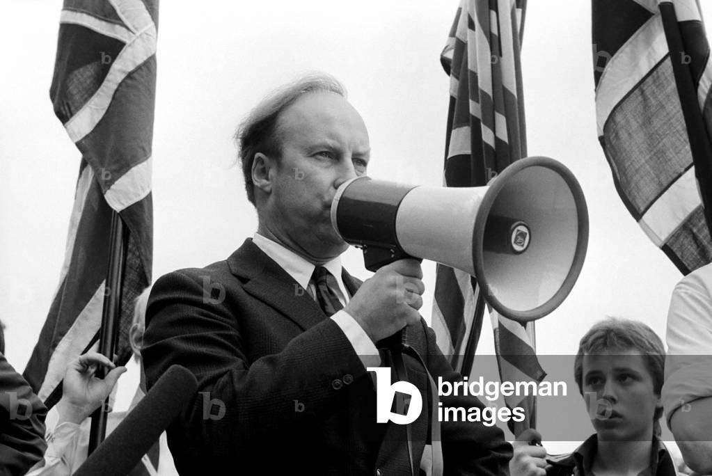 Lewisham Riots, August 1977 (b/w photo)