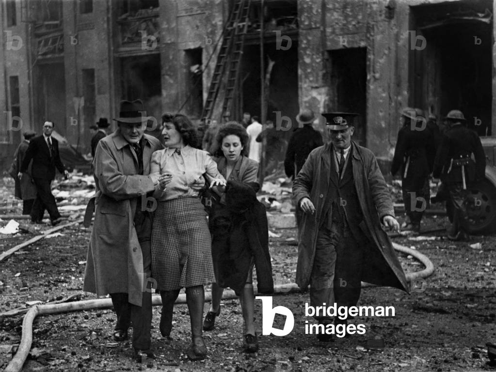 Incidents during the casualty clearing scenes in Southern England today. June 1944