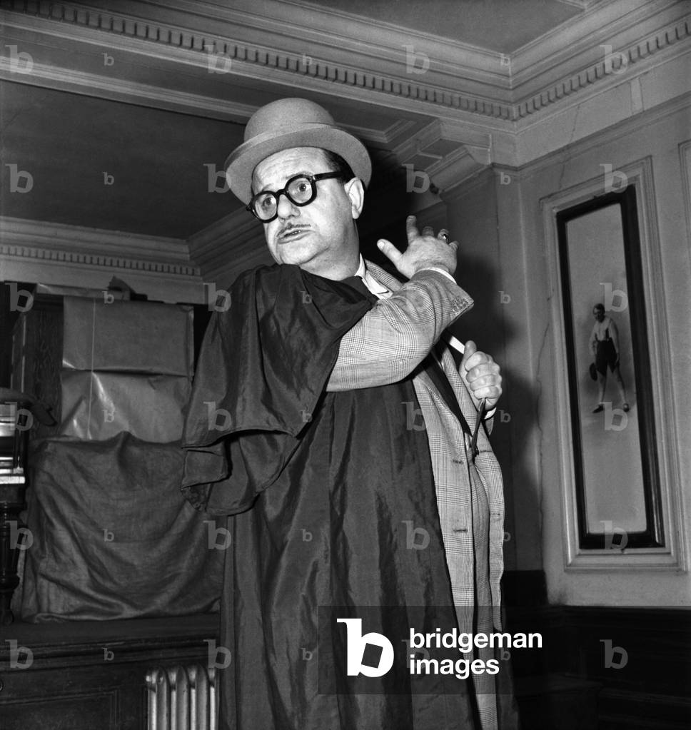 Portrait of comedian Leon Cortez. February 1947 O6631