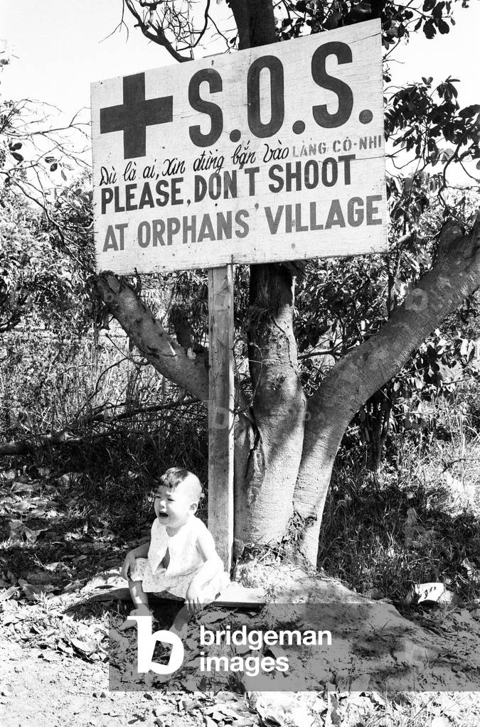 Saigon, Vietnam, 16th February 1970 (b/w photo)