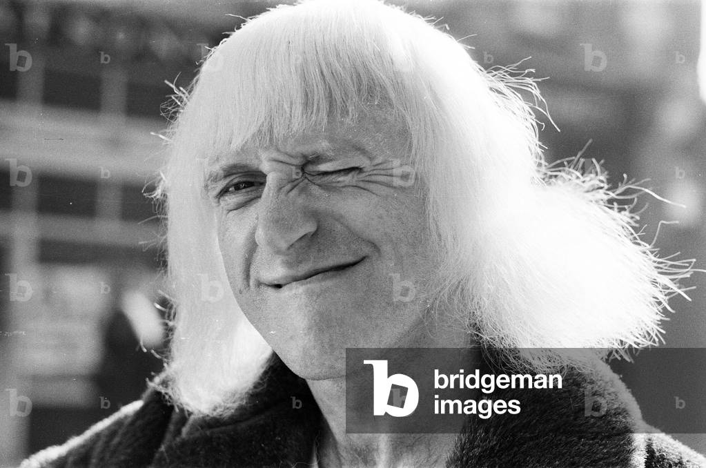 A day in the life of Jimmy Saville' Feature by Mike Hellicar, 7th October 1971 (b/w photo)