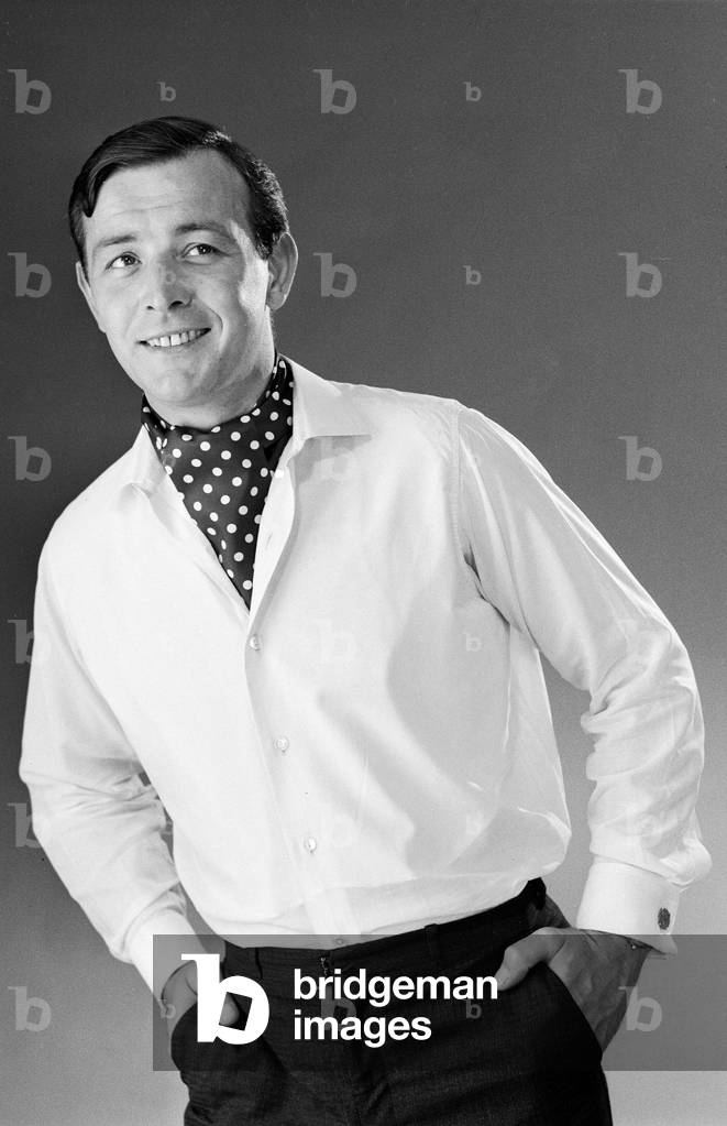 Model with Cravats, c.1967 (b/w photo)