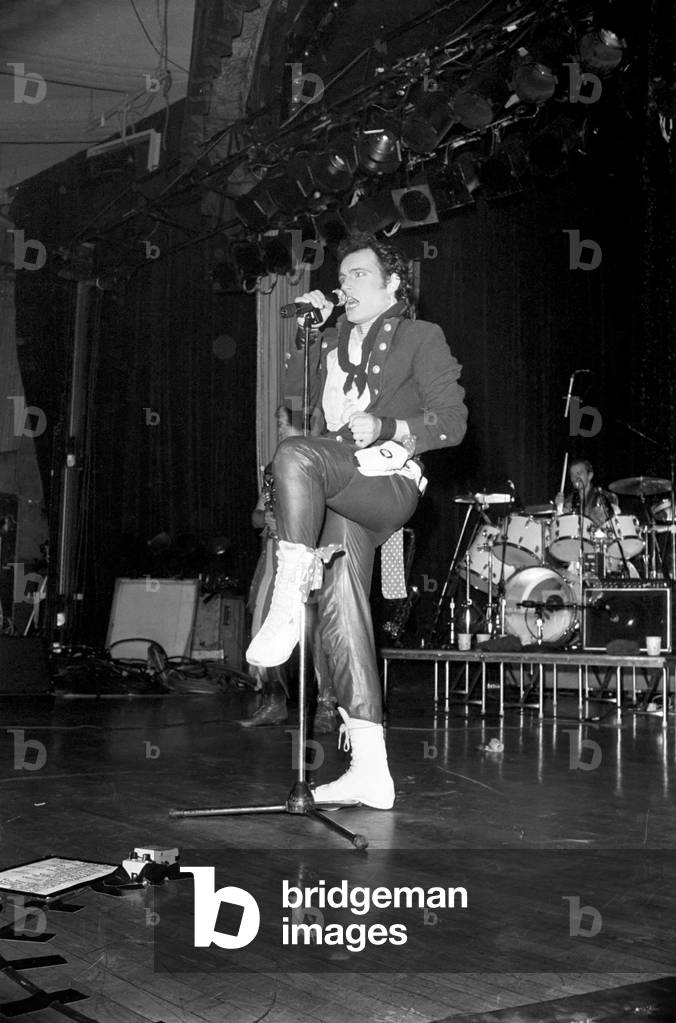 Adam Ant at The Palladium, Hollywood, Los Angeles, USA. December 1982.