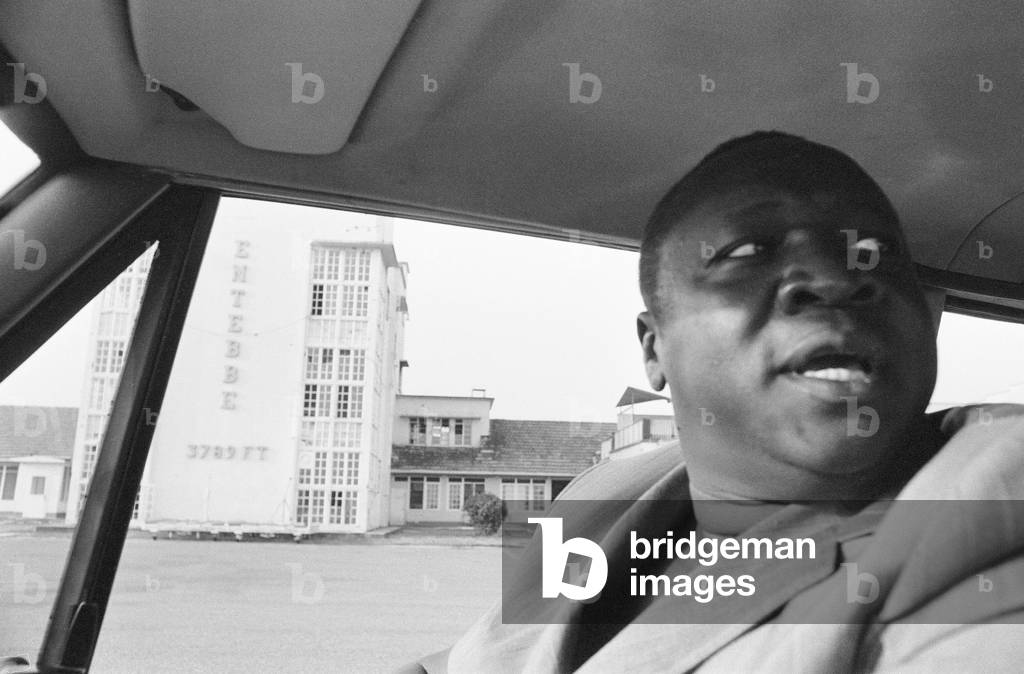 Uganda President Idi Amin, February 1977