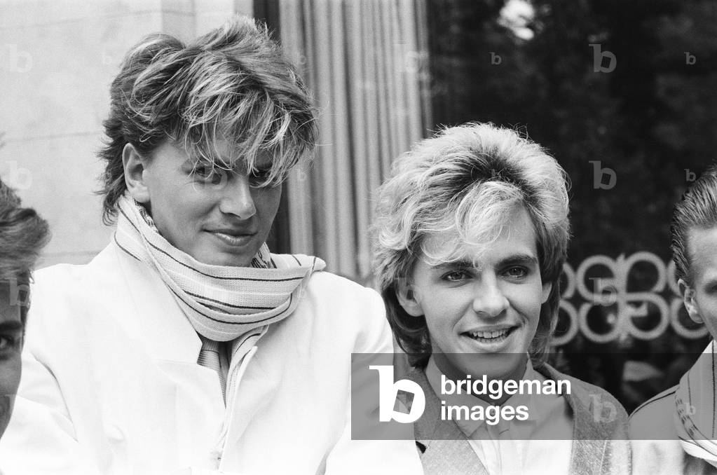 Duran Duran, Music Group, 20th July 1983 (b/w photo)