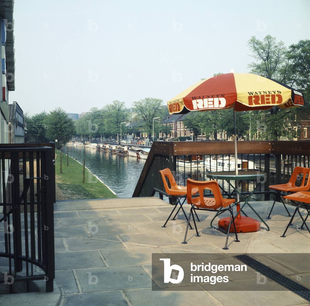 Norwich East Anglia England Riverside View, c. 1972 (b/w photo)