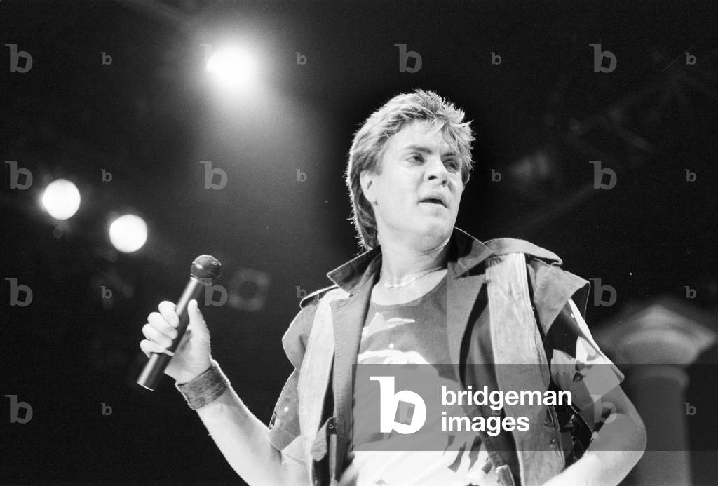 Duran Duran in Concert, NEC, Birmingham, 12th December 1983 (b/w photo)