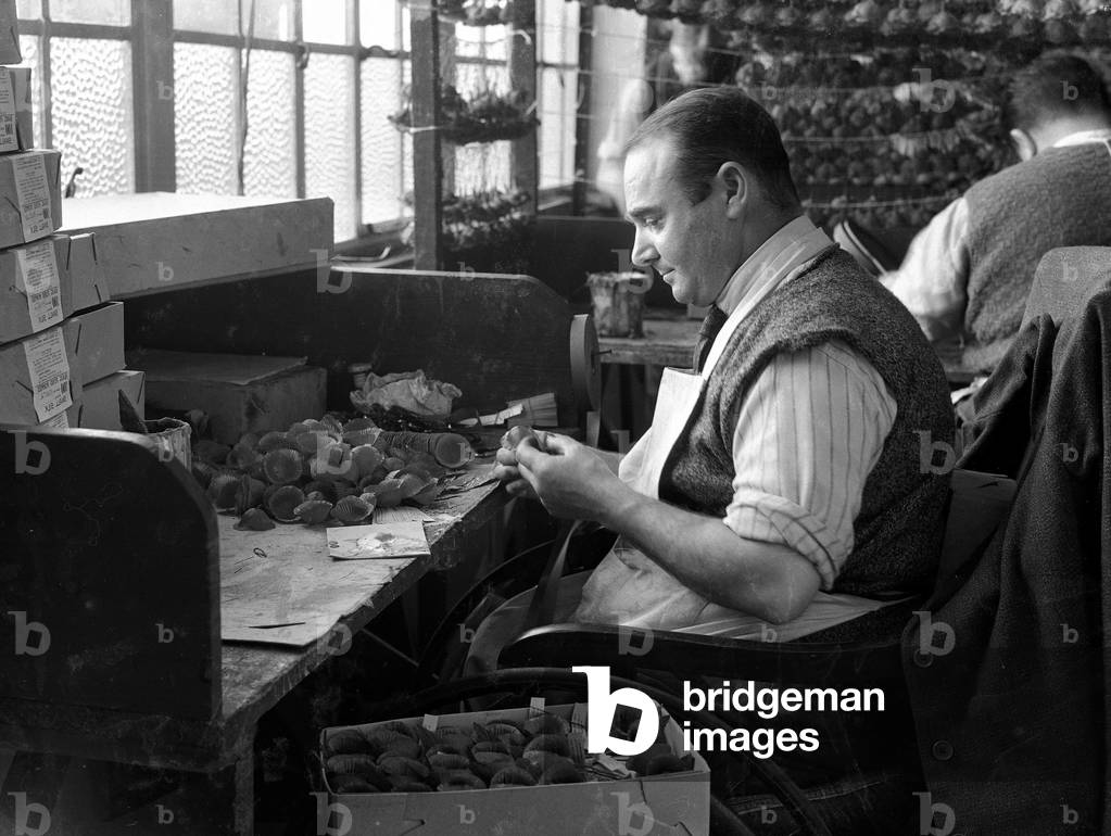British Legion Poppy Factory. Getting ready for the rush at Richmond.
3rd November 1933
