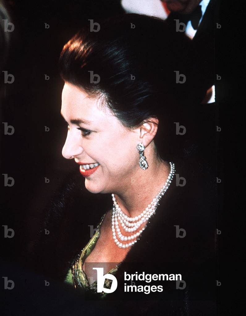 Princess Margaret at Charity pop Concert at the Palladium, November 1969 (photo)