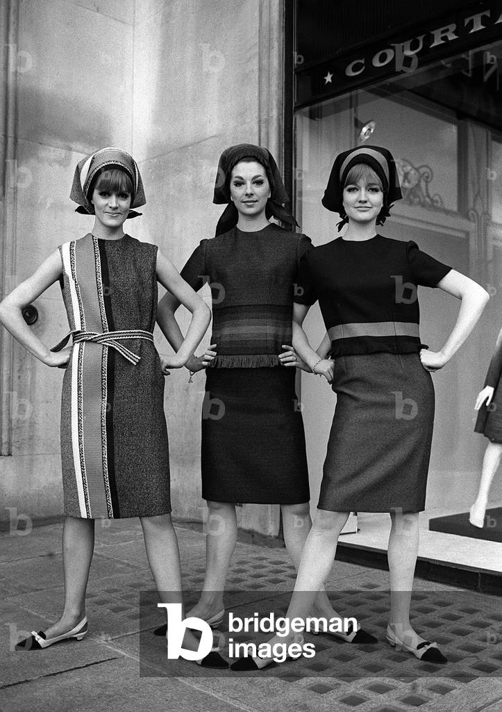 Fashions taken during London Fashion Week 1964