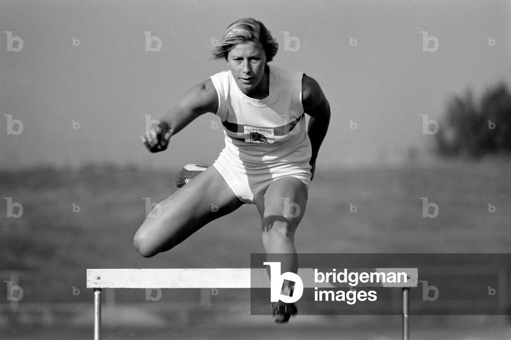 Sport: Athletic's. British runner Mary Rand pictured during training session. December 1969