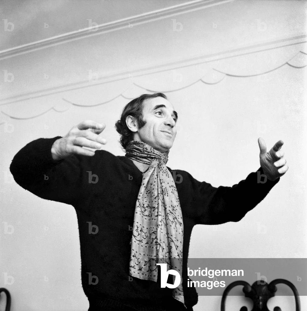 Charles Aznavour, 1969 (photo)