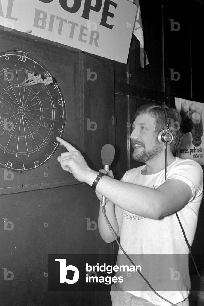 World Darts Champions. John Dennard, February 1975