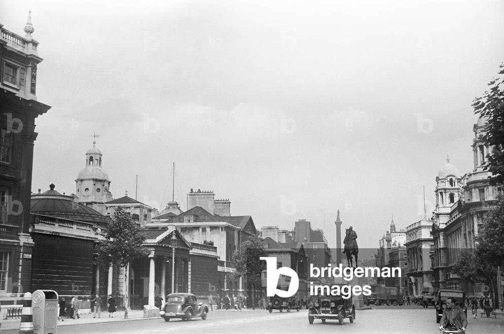 Whitehall looking towards Trafalgar Square August 1939