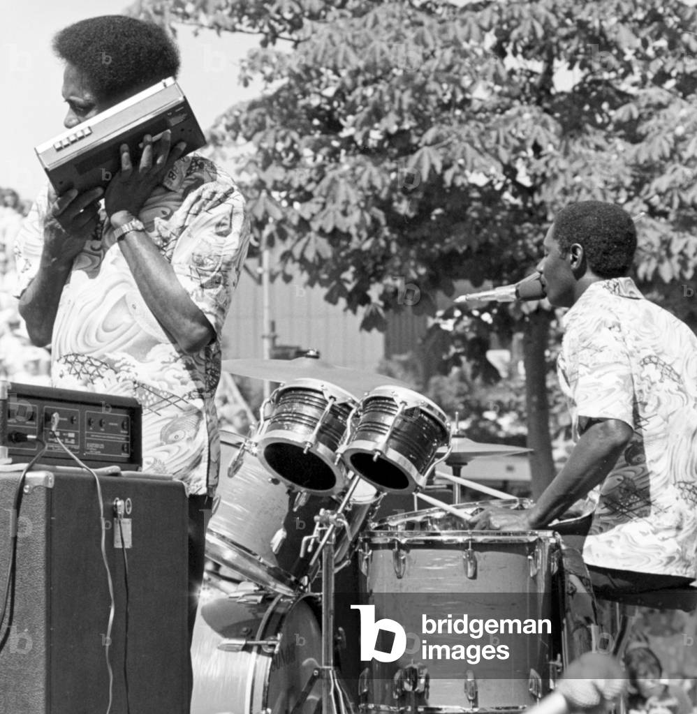 Billingham Folklore Festival 1984, International Folklore Festival of World Dance. Pictured. 13th August 1984 (b/w photo)