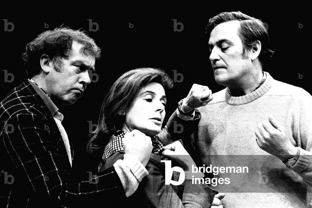 As a cast Freddie Jones, left, Yvonne Mitchell and Gerald Flood couldn't be better suited. The balance is perfect, says Gareth Morgan, director of the Tyneside Theatre Company's newest production, Play Strindberg, 5th January, 1972