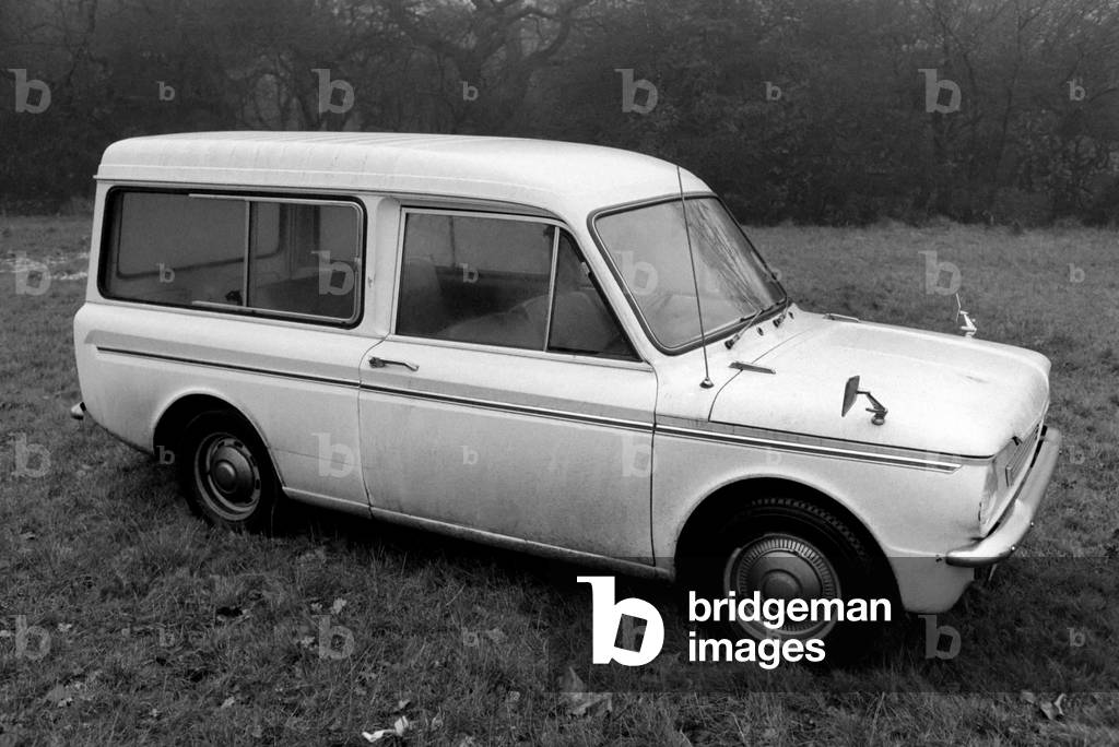 Transport: Cars: A Hillman imperial estate car. December 1969