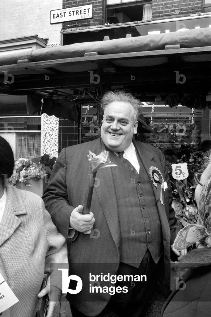 Liberal M.P. Cyril Smith. April 1974