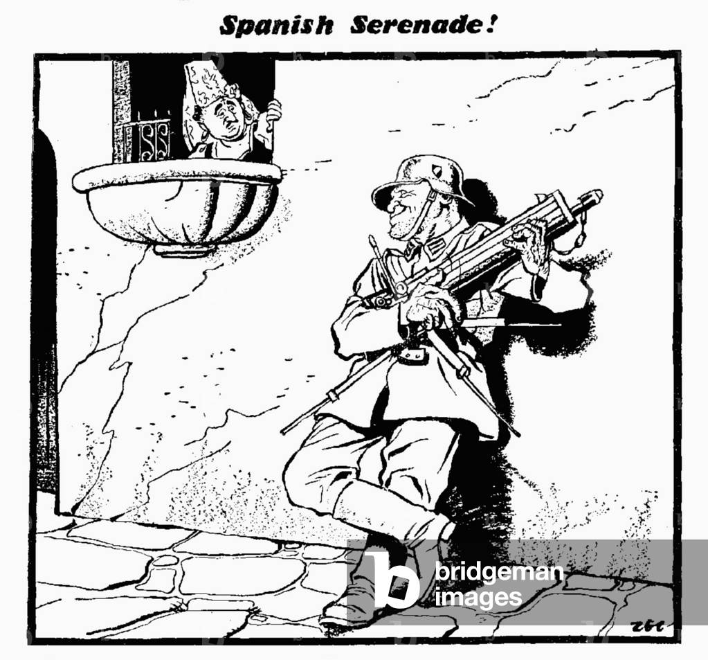 Spanish Serenade, 25th October 1940 (b/w illustration)