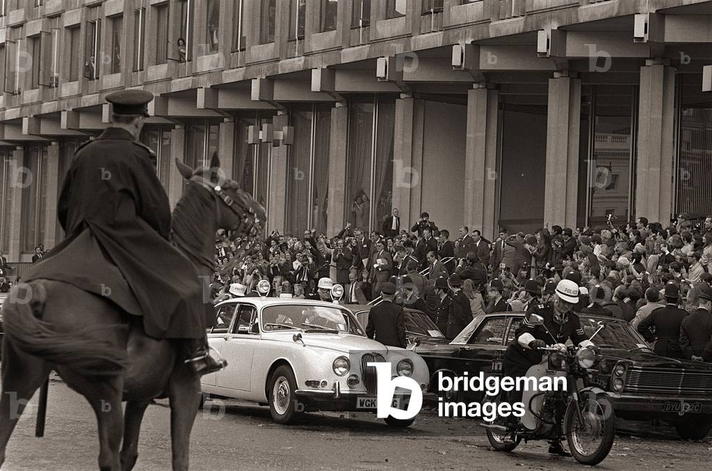 NASA Apollo XI Astronauts visit London October 1969