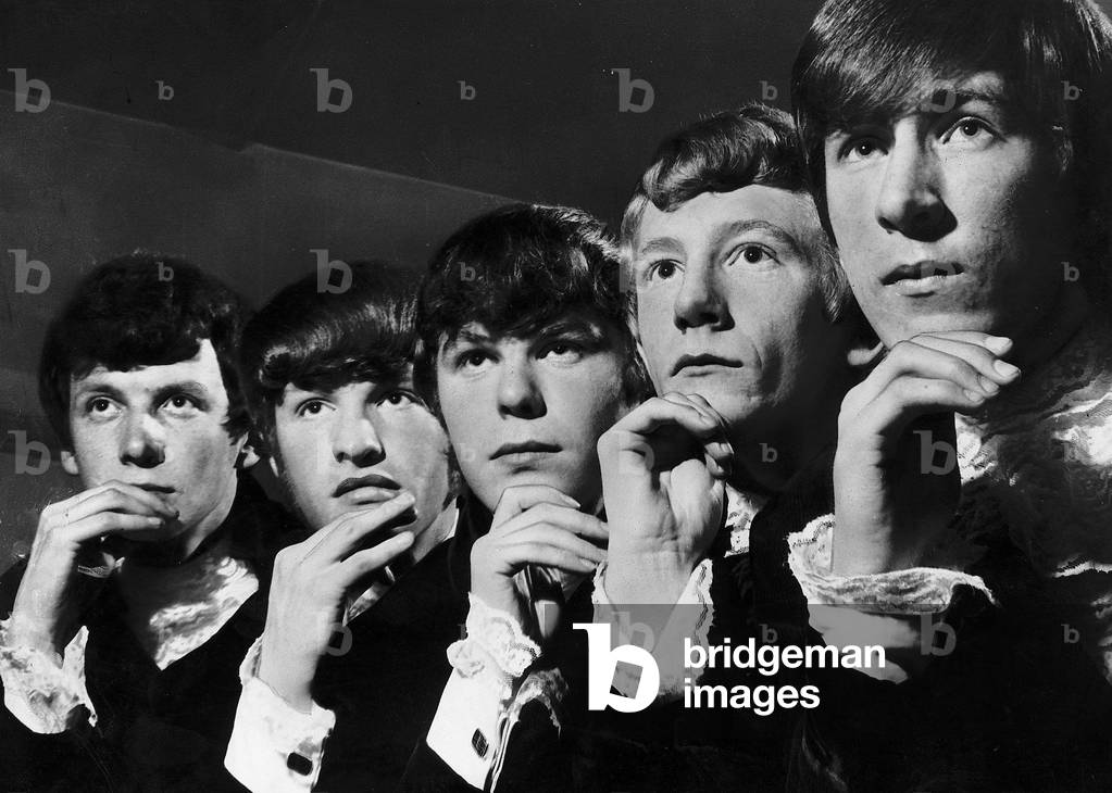 The Poets pop group, c.1960 (b/w photo)