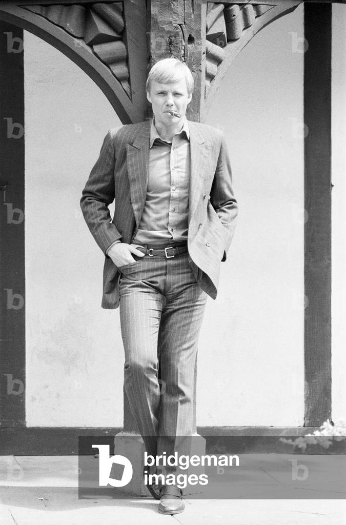 Jon Voight, actor and star of new release, Midnight Cowboy, (Autumn UK Release) pictured walking about town. 11th July 1969. The actor is in London for a few days, for talks on his next film, The Revolutionary.